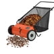 thumbnail image 1 of Garvee barredora manual para jardín con bolsa de gran capacidad, 4 cepillos giratorios y altura ajustable para limpieza eficiente del césped, 1 of 7