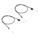 thumbnail image 4 of 176556 Cable de control de freno de motor de repuesto cable de control de cortacésped 2 piezas seguro para trabajadores para mantenimiento ANGGREK Otros, 4 of 8
