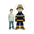 thumbnail image 2 of Advanced Graphics Cartoon Fireman Standin - 60" x 25" Cardboard Standup, 2 of 3