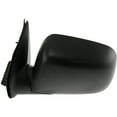 thumbnail image 4 of Mirror Compatible With 2004-2012 Chevrolet Colorado GMC Canyon Left Driver Side Textured Black Kool-Vue, 4 of 5