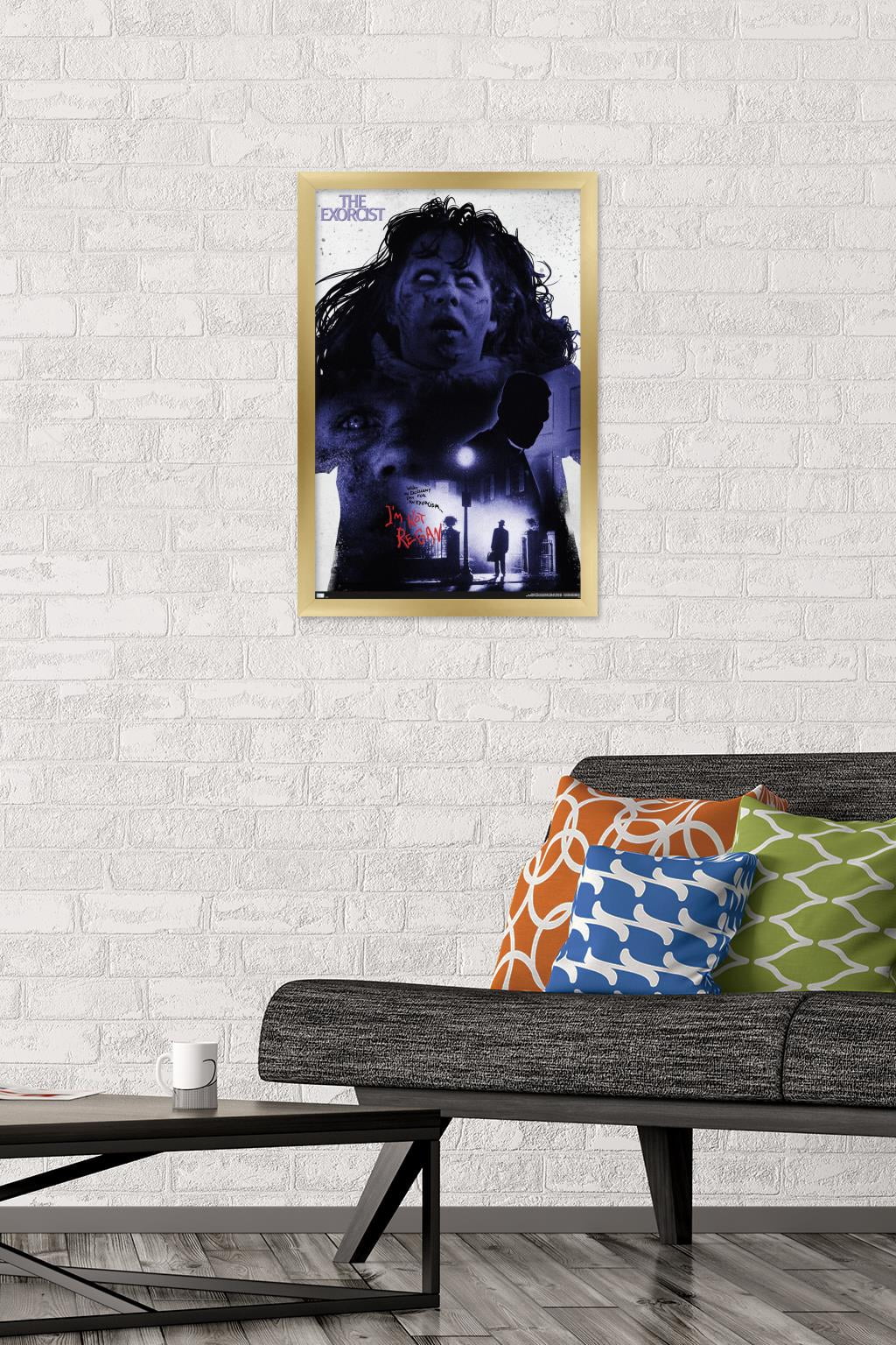 The Exorcist - I'm Not Regan Wall Poster, 14.725" x 22.375" Framed