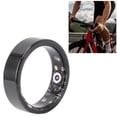 thumbnail image 1 of Smart Ring Health Tracker, R11 Waterproof Fitness Ring with Multi Sport Modes, Up to 7 Days Battery Life, Rechargeable Sleep Tracker Ring for IOS for , Black, 1 of 7