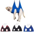thumbnail image 5 of Harness Puppy Kitten Trimmer Pet Shop Accessories Pruning Set Nail Clip Trimming Hammock Helper Cat Restraint Bag Bathing Bag Dog Grooming Hammocks RED M, 5 of 8