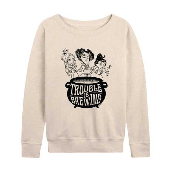 Hocus Pocus - Trouble is Brewing - Women's Lightweight French Terry Long Sleeve Shirt