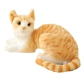 thumbnail image 1 of Peluche GUDVES, gato atigrado naranja, 30 cm, con forma de animal de peluche, 1 of 9