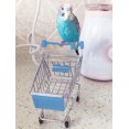 thumbnail image 4 of Mini Shopping Cart Creative Alloy Bird Shopping Cart Pretend Toy for Parrot, 4 of 10