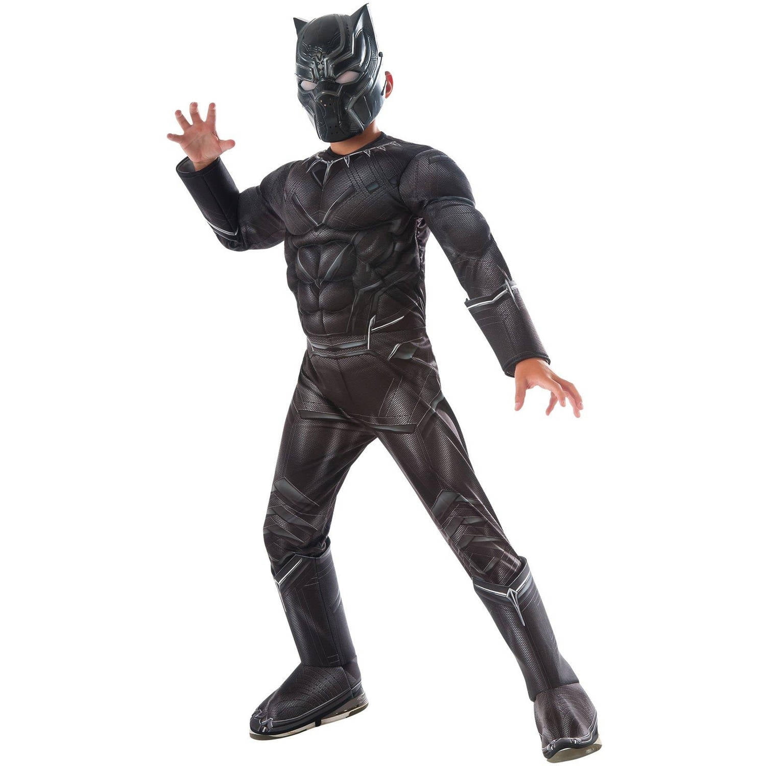 Rubies Costume Captain America Civil War Kids Black Panther Full Vinyl Mask 