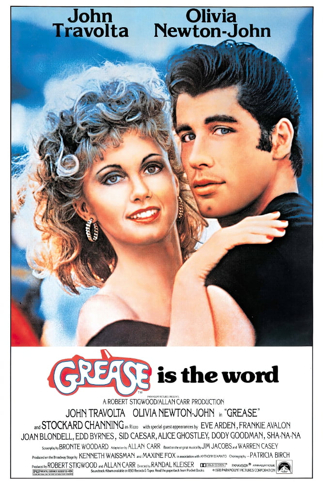 Grease Movie Poster (Regular Style) (Size 24" X 36")