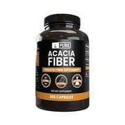 Pure Original Ingredients Acacia Fiber 365 Capsules No Magnesium Or Rice Fillers, Always Pure, Lab Verified