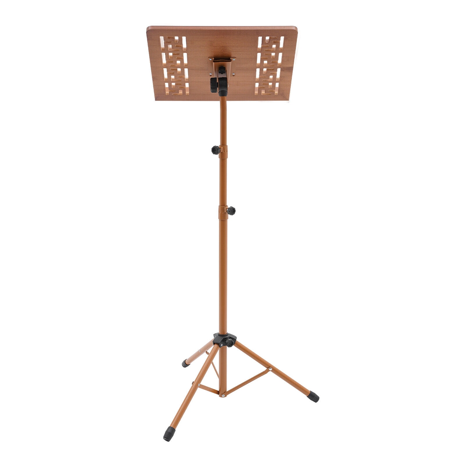 Hollow Carving Sheet Music Stand for Sheet Music Height Adjustable 27-70 inches