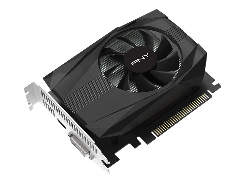 PNY GeForce GTX 1650 Single Fan - Graphics card - GF GTX 1650 - 4 GB GDDR5 - PCIe 3.0 x16 - DVI, HDMI