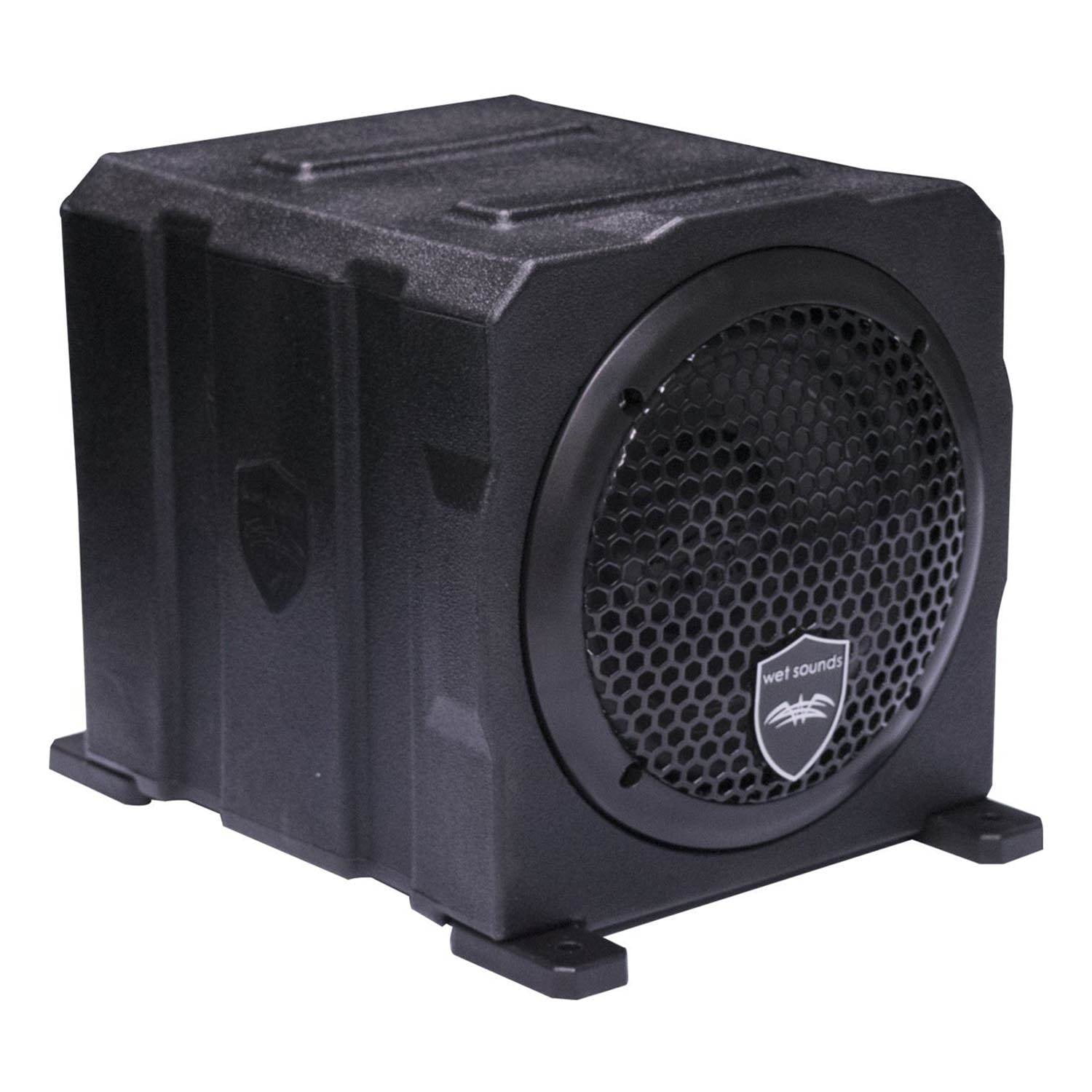 Wet Sounds Stealth AS6 250W Active Marine Powered Sealed Subwoofer