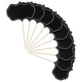 thumbnail image 3 of SEWCHICS Wedding Buffet Labels Cheese Markers Black Paper 16pcs 5.9x3.5x0.04in, 3 of 8