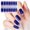 N, variant on Nail Stickers Glitter Gradient Color Full Wraps Polish Stickers Decal Strips Self-Ashesive Nail Sticker Sets for Women Girls