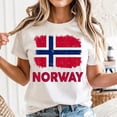 thumbnail image 2 of Toddler Norwegian Flag Norway T-shirt Sizes S-5XL, 2 of 5