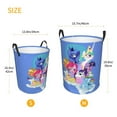thumbnail image 5 of Large Laundry Hamper, My Lit-Tle Pony Collapsible Laundry Basket With Handles, Tall Storage Basket For Blanket, Toys, Dirty Clothes In Living Room, Bedroom, Bathroom, Nursery, 5 of 7