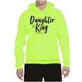thumbnail image 2 of Wild Bobby Daughter Of The King 2 Corinthians 6:18 Inspirational/Christian Unisex Graphic Hoodie Sweatshirt, Safety Green, X-Large, 2 of 5