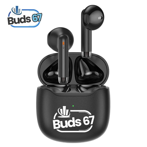 Black - Exquisite Mini HE-080™ WITC 67 Earbuds – True Wireless Hi-Fi Real Stereo Sound with ANC