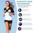 thumbnail image 4 of Double Shoulder Brace for Women & Men, Shoulder Pain Relief Double Shoulder Support, Adjustable Shoulder Brace for Rotator Cuff AC Joint Pain Relief M, 4 of 5
