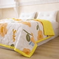 thumbnail image 5 of Washed Cotton Summer Cool Quilt,Washed Cotton Cool Quilt,Skin Friendly Air Conditioner Comforter Lightweight Breathable Blanket for Home Bedroom Sofa Office and Travel, 5 of 7