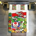 thumbnail image 6 of Mario 3-Piece All Season Bedding Set, Comforter Set with Pillow Shams for Bedroom & Dorm Decor, Ideal Gifts for Women Men Teens Friends Family, 6 of 7