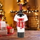 thumbnail image 1 of Decoraciones navideñas, adornos navideños, regalos navideños, funda para botella de vino, ropa, bolsa con adornos para botellas de vino, decoración para la mesa de la cena de Navidad, regalos, funda p, 1 of 6