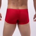 thumbnail image 4 of Sngxgn Stretch Mens Boxer Briefs Mens Underwear(Red,M), 4 of 9