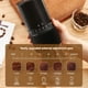 thumbnail image 5 of Molinillo de Café Portátil, Pequeño Molinillo de Café Eléctrico con 30 Configuraciones Ajustables para Viajes y Campamentos, Color Negro, 5 of 10