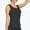 Black, variant on pstuiky Women's Summer Sleeveless Tank Top - Breathable Cotton V-Neck Square Neck Tops for Yoga Running Pilates