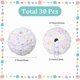 thumbnail image 2 of 1 caja de 30 piezas de cuentas acrílicas de 20 mm con forma de chicle, estrellas brillantes, copos de nieve y cuentas para bolígrafos., 2 of 8