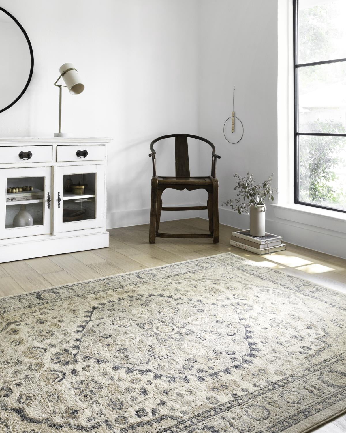 Loloi Teagan Natural / Lt. Grey 9'-9" x 13'-6" Area Rug