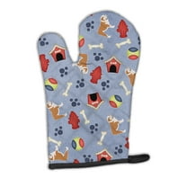 Carolines Treasures BB3962OVMT English Bulldog Dog House Collection Oven Mitt Large multicolor