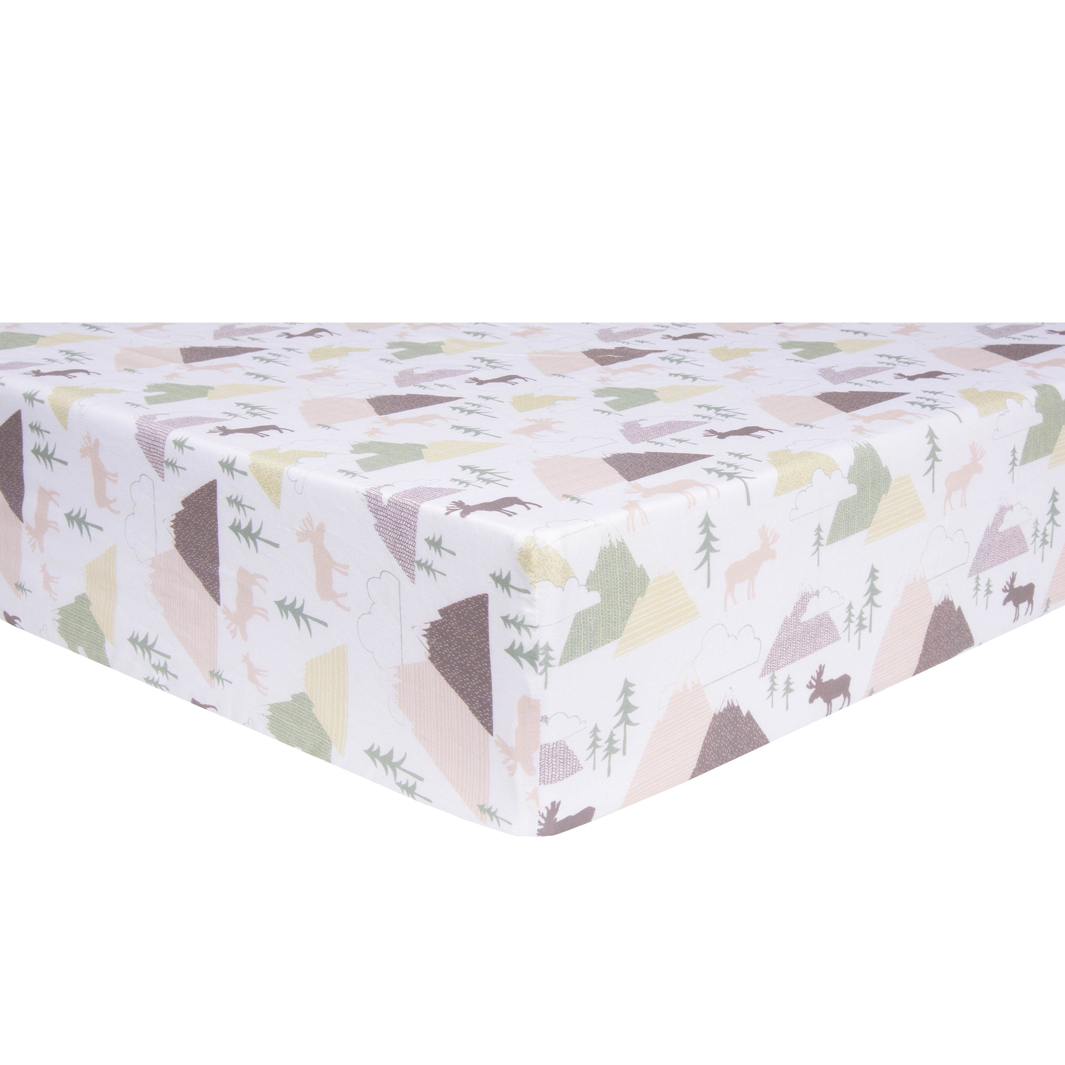 Trend Lab 100% Cotton Mountain Baby 3 Piece Crib Bedding Set - image 5 of 6