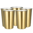thumbnail image 1 of Amdohai 5 Pack 500ML Gold Color Stainless Steel Cup Bar Party, 1 of 7