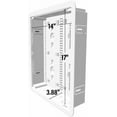 thumbnail image 2 of Legrand - OnQ Cable Management, In-Wall Media Box, Dual Purpose Structured Wiring Enclosure, TV Home Theater Recessed Storage Box, 17 Inch, White, ENP1700NA, 2 of 15