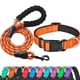 thumbnail image 1 of Set de collar y correa para perros Ladoogo, neopreno reflectante, naranja, 1 of 7