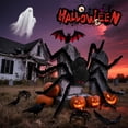 thumbnail image 5 of ArañA Gigante para Halloween, 3 Paquetes de ArañAs Falsas para Halloween, ArañAs Grandes y Peludas para Exteriores e Interiores., 5 of 5