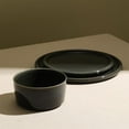 thumbnail image 2 of Stone Lain 12 Piece Modern Stoneware Dinnerware Set Plates, Bowls, Charcoal Grey, 2 of 7