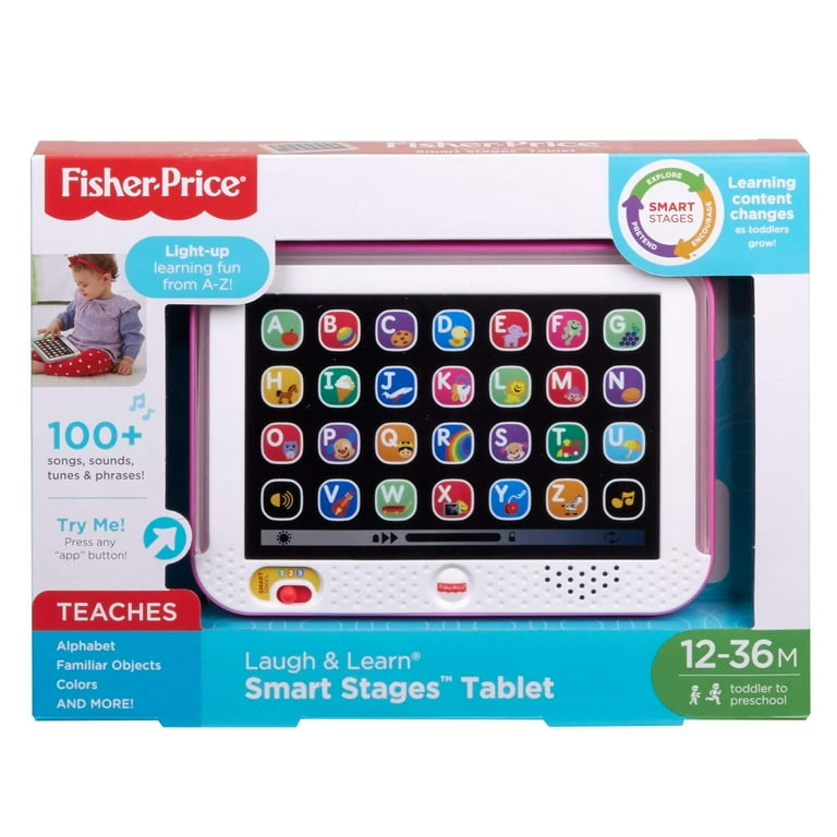 Fisher Price Laugh Learn Smart Stages Tablet Pink