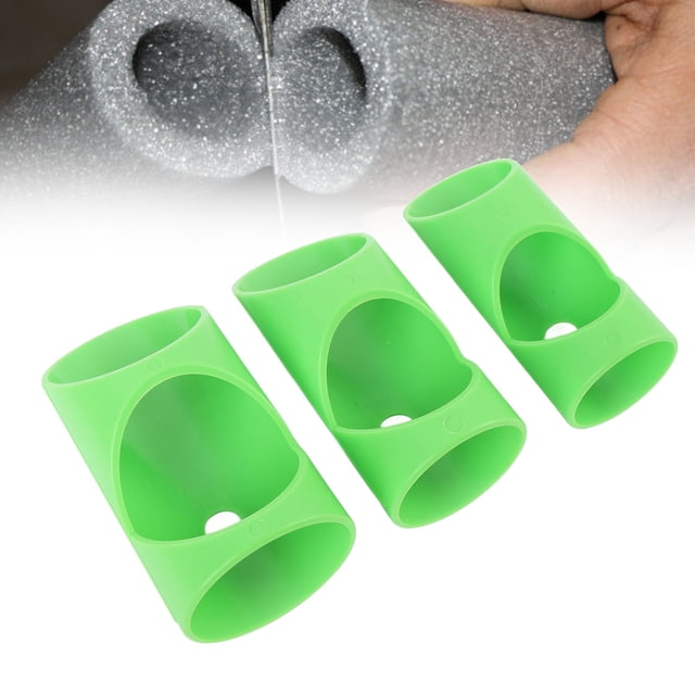 Herramienta Cortador de Tomas de Espuma, Guía de Corte de Aislamiente de Tuberías ABS, Alineación Precisa, Para El Hogar, Industrial, 3 UDS.