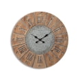 thumbnail image 2 of Bowery Hill Wall Clock in Antique Gray and Natural, 2 of 2