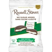Rondelle à la menthe et au chocolat noir sans sucre ajouté de Russell Stover – Sachet (85 g)