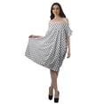thumbnail image 2 of Moomaya WoMen's Party Night Dresses Plus Size Fluter Sleeve Casual Clothing, 2 of 6
