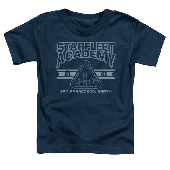 Star Trek Little Boys' Starfleet Academy Earth Childrens T-shirt 4T Navy