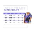 thumbnail image 2 of CASSIE LIZ Women's Plus Size Tops Purple Tie Dye Short Sleeve Criss Cross Shirt Casual V Neck Tunics Fashion Loose Fit Pullover Spring Summer Tee XL 14W 16W, 2 of 5