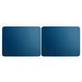 thumbnail image 2 of 2x Mouse Pad Minimalist, Double Sided Mouse Pad PVC Leather PVC Leather  Texture, Portable Desk Mat 27 X 21cm for, 2 of 8