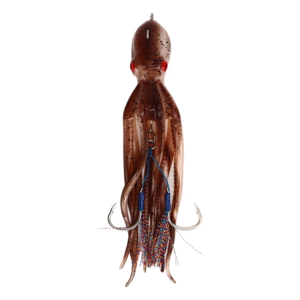 Octopus Jig, Tpe Simulados Señuelos de Calamares Realistas Con Tabletas de Tinta para Agua Salada