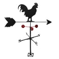 thumbnail image 2 of Veleta metálica con adorno de gallo, veleta meteorológica para jardín herramienta de medición profesion montaje de jardín kusrkot Veleta, 2 of 8