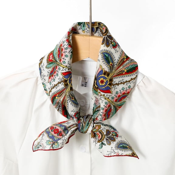 WEIFEI-Multicolored 22''x22'' Cotton Bandana for Women and Men Multi-purpose Headband Hair Scarf Protective Coverage