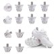 thumbnail image 5 of Guardurnaity 12 piezas, botas de fútbol, tachuelas de repuesto, equipo deportivo profesional, accesorios de calzado, accesorios deportivos Accesorios de calzado, 5 of 6